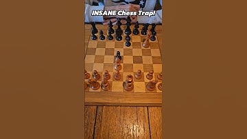 This Trap is INSANE! #chess #chesstraps #chesstutorial #chesstactics #chesstricks #chessstrategy