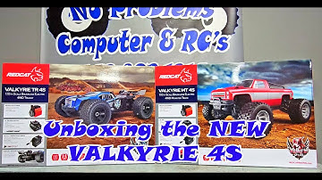 Redcat VALKYRIE MT/TR 4S Unboxing and Size Comparisons