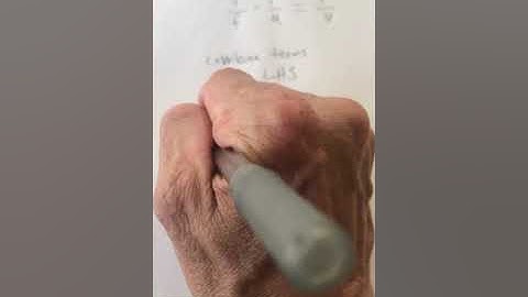 Solving a literal equation for the indicated variable.