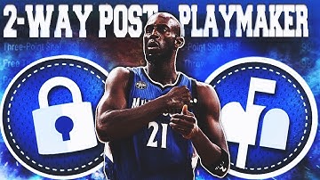 BEST 2-WAY POST PLAYMAKER BUILD ON NBA 2K20! RARE BUILD SERIES VOL. 25
