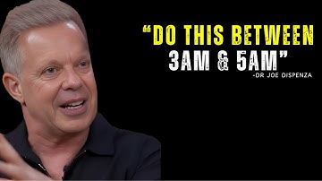 If You Wake Up Between 3AM AND 5AM... DO THESE 3 THINGS! - Joe Dispenza Motivation