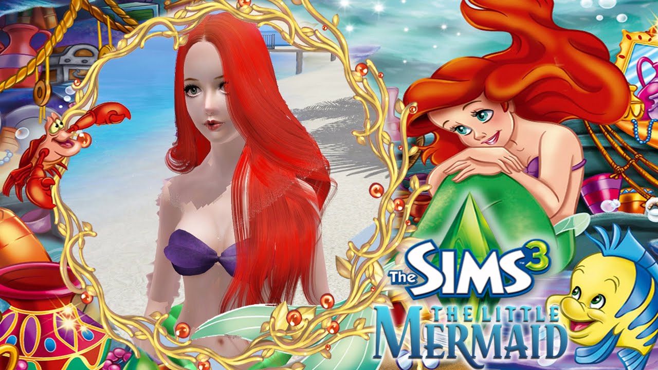 The Sims 3 The Little Mermaid #1 เงือกน้อย แอเรียล