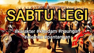 Weton SATURDAY LEGI 2025 #character #khodam #protection #element #taboos