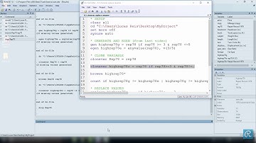 How to modify variables in STATA using CLONEVAR RENAME and REPLACE