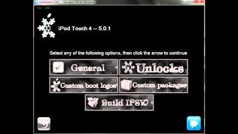 How to make custom IPSW using sn0wbreeze