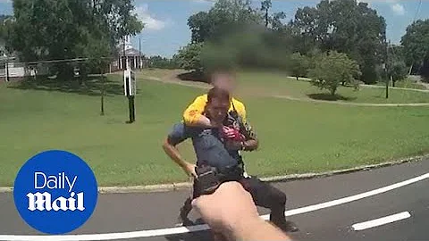 Knife-wielding man charges at officers before being fatally shot