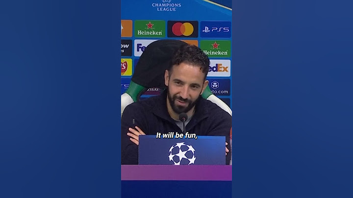 Amorim Says Sporting Were 'Lucky' To Win 4-1 Vs Man City 👀
