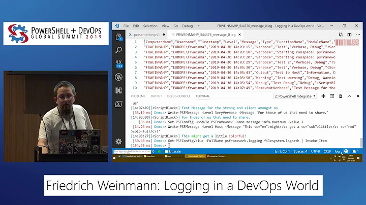 Logging in a DevOps world by Friedrich Weinmann