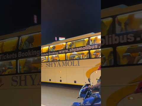 Shyamoli and Greenline bus, Kolkata to Siliguri