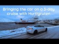 Boarding Hurtigruten with the car from Honningsvåg to Sortland on our artic winter adventure, part 6