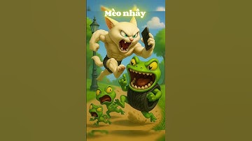 Mèo con có sức mạnh đấu với bọn Brainrot  #shorts #cat #ai #meow #meo #brainrot