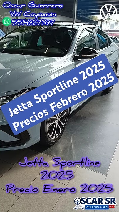 Jetta Sportline 2025 Precio Enero 2025. volkswagen YouTube