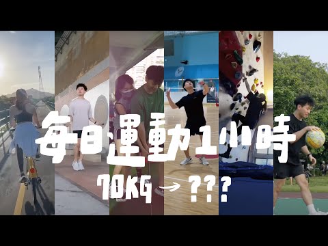 不運動的宅男宅女挑戰每天運動，一週後會發生什麼樣的變化？｜壹加壹