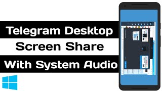 How to Share Screen in Telegram on Mobile and PC