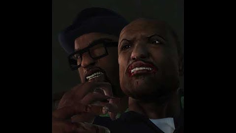 Big Smoke Sacrifices Himself to Save CJ and Sweet 😢#gta #gtasanandreas #shorts