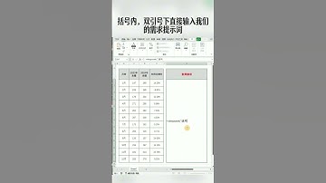 Deepseek接入Excel直接解读表格内容，真香 #excel #deepseek #vba #gpt #api #解读数据 #直连表格