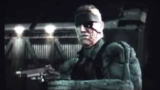 MGS4 Boss battle Vamp Stun Knife Only