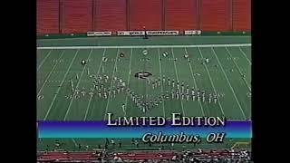 1989 Limited Edition drum and bugle corps. High camera view.