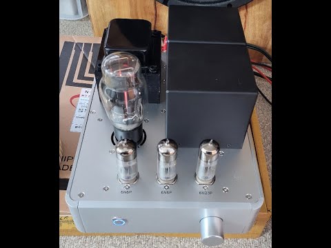 Recording of Homemade 6N6P SRPP 6AS7 Single-Ended Amplifier by Output