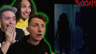 A TERRIFYING DEMON SHOWS ITSELF TO US... (OVERNIGHT at HAUNTED BARN)