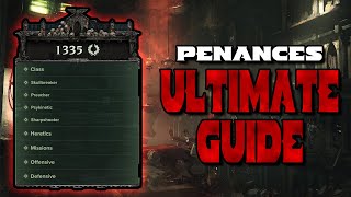 Every Class│Every Penance│The ULTIMATE Penance Guide │Darktide│Warhammer 40k │ Free Cosmetics