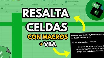 Resalta filas y columnas en Excel en segundos con esta macro