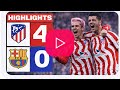 Athletic Madrid vs Barcelone quel match historique 😱 