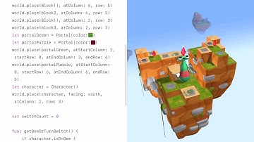 Swift Playground Tutorial : Learn to Code 2 - 30 Floating Islands