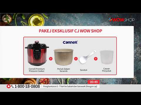 Cornell Premium Pressure Cooker S6 Tv3 P4938 18 Nov 2019 Youtube