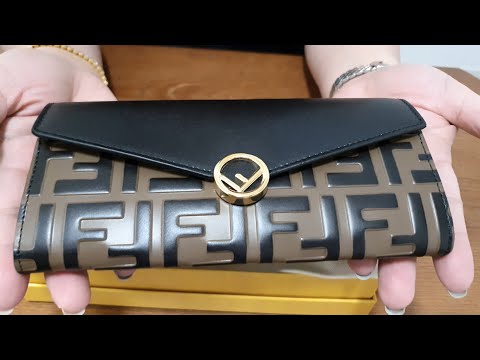 FENDI WALLET ON CHAIN (WITH INSERTS)REVIEW! WHAT FIT'S INSIDE! 