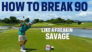 How to Break 90 as an average man with 4 clubs