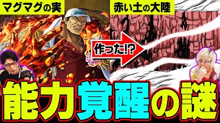 考察 グランドラインの異常気象は 悪魔の実 の影響だった 赤い土の壁 凪の帯 空白の100年 ロギア系の能力覚醒の影響説を説明します ワンピース