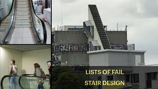 Lists of Epic Stair Design Fails