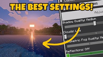 The BEST Settings For VIBRANT VISUALS in the NEW Minecraft Update!