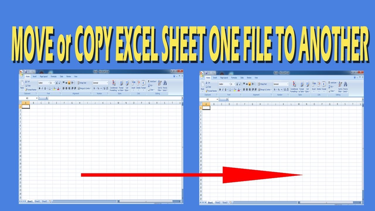 How To Export An Excel Sheet To Another Workbook