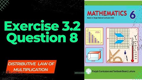 Class 6 Math Exercise 3.2 Question 8 | Cl 6th Ex 3.2 Q No 8 Chapter 3 SNC PCTB