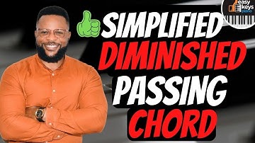 SIMPLE Diminished Passing Chord Voicing for 2-5-1 Progression and Improvisation. #piano #keyboardist