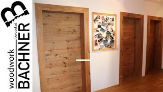 Building a wooden door from parquet floor - Part 3