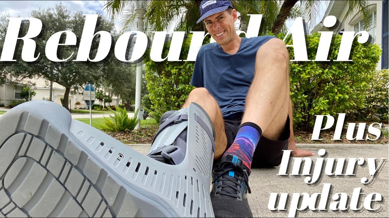 RUNNER’S SPRAINED ANKLE UPDATE plus REBOUND AIR review
