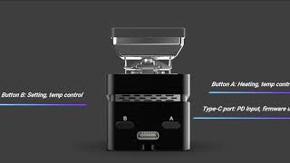 SainSmart MINIWARE MHP30 Mini Placa Calefactora de Soldadura Estaci/ón de Precalentamiento Precalentador Modos Multi Inteligentes con Pantalla OLED Incorporada 60W 30X30mm