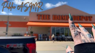 Public ASMR in Home Depot 🛠️🧰 | Tapping, Scratching, Fabric Sounds, Crinkles & MORE