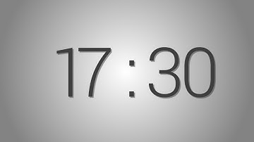 17 Minutes 30 seconds countdown Timer - Beep at the end | Simple Timer (seventeen min thirty sec)