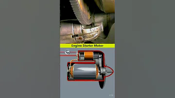 Engine Self Motor Engine Starter Motor Youtubeshorts Engine Motor Shorts Automobile Car Video 