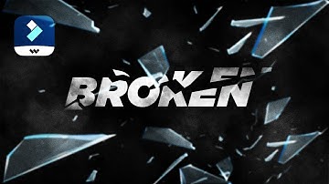 Broken Text Animation in Filmora - Filmora Tutorial