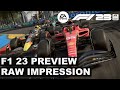 F1 23 Preview: Initial Raw impressions