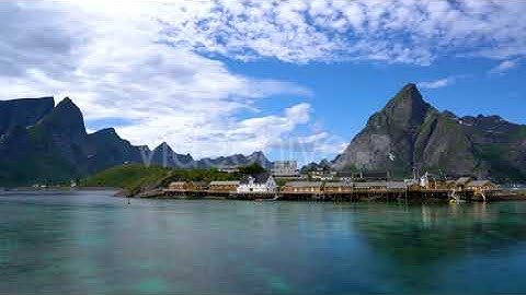 Panorama Lofoten Archipelago Islands | Stock Footage - Envato elements