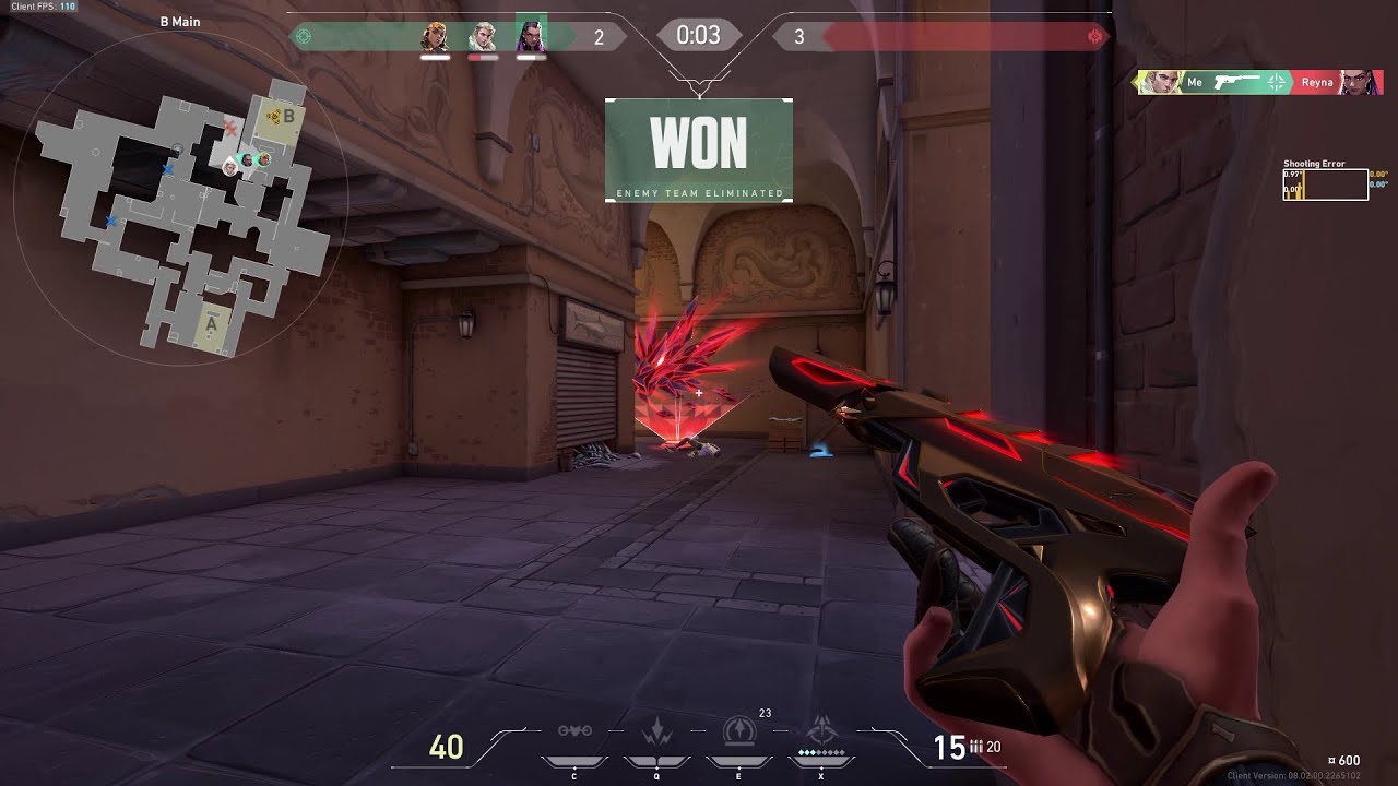 Valorant Xerofang Vandal & Ghost Clip with Finisher (ingame) YouTube