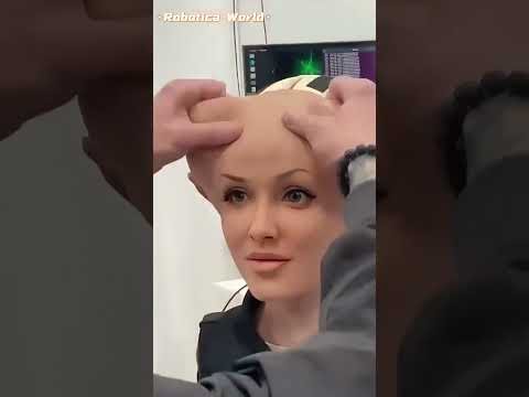 Hyper Realistic Robot At CES 2025 Ai Shorts