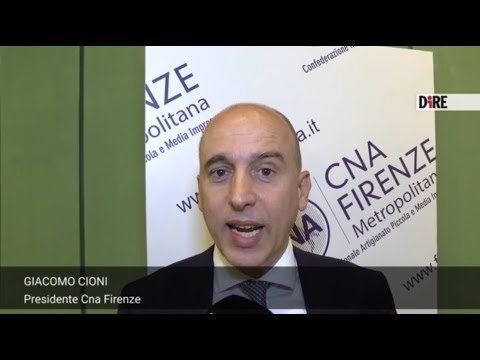 Agenzia Dire. Giacomo Cioni all'assemblea CNA Firenze: "Sostenere investimenti nelle successioni"