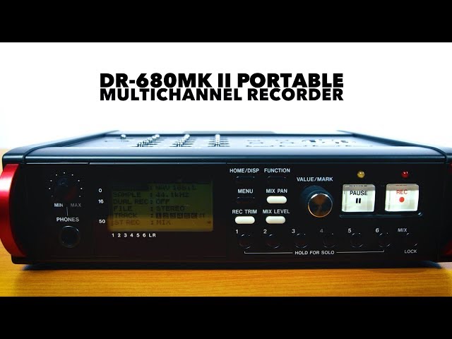 Рекордер TASCAM DR-680MKII